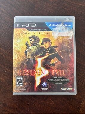 Sony PS3 Resident Evil 5 Gold Edition - Red, Gold